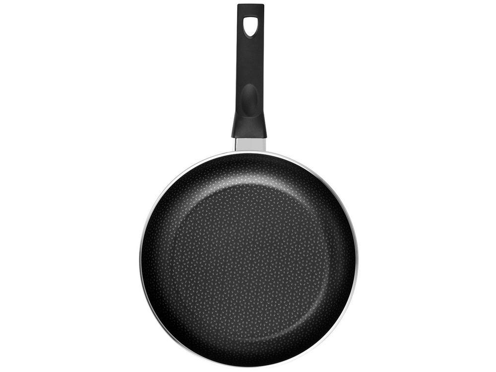 Frigideira Antiaderente Multiflon de Alumínio Amora Preta 20cm - 2