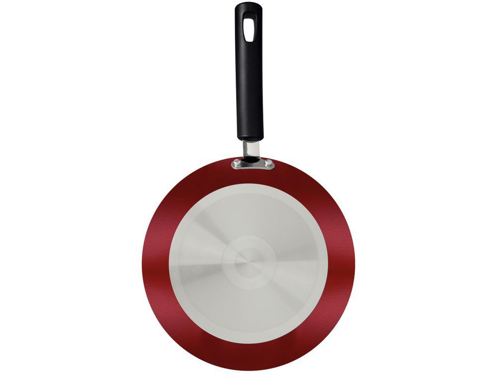 Frigideira Antiaderente de Alumínio Sicília Vermelha 28cm - 4