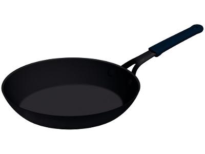 Frigideira Tramontina de Ferro Profissional Preta 22cm