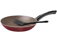 Frigideira Antiaderente Tramontina de Alumínio Paris Vermelho 30cm com Espátula - 1