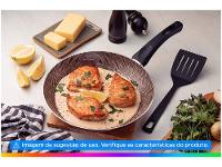 Frigideira Antiaderente Tramontina de Alumínio Paris Vermelha 26cm com Espátula - 2