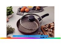 Frigideira Antiaderente Tramontina de Alumínio Paris Vermelha 24cm - 2