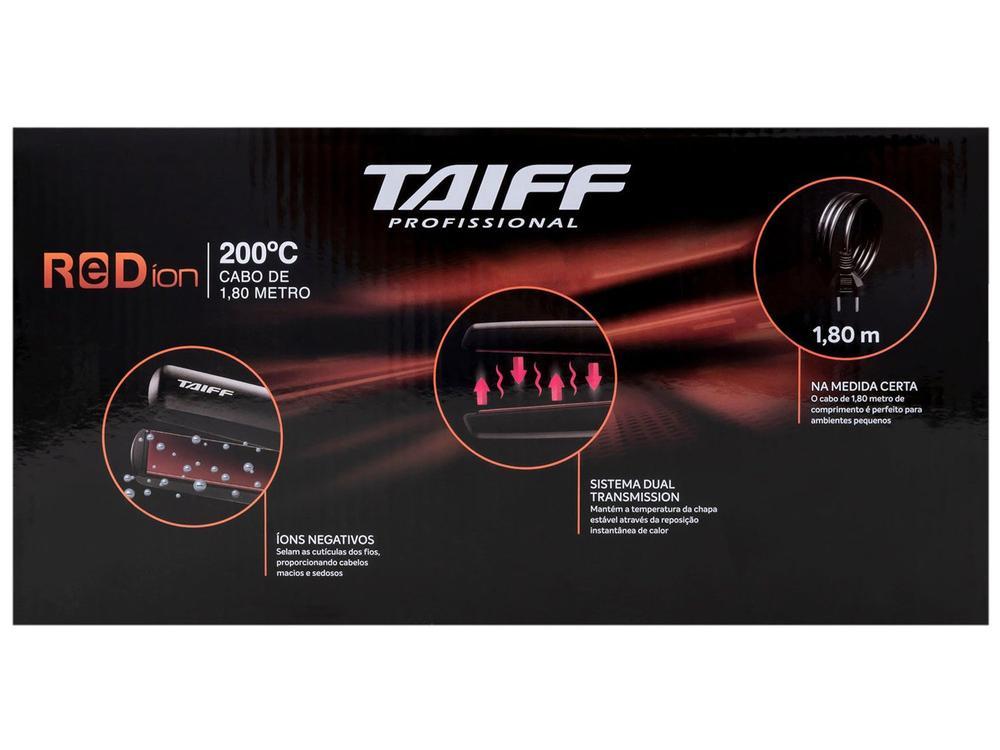 Chapinha/Prancha Taiff 200ºC Red Íon - 8