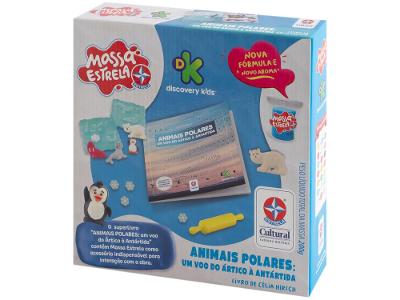 Massinha Animais Polares: Um voo do Ártico à