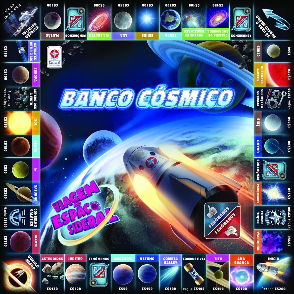 Livro Viagem ao Espaço Sideral com Banco Imobiliário Cósmico - 3