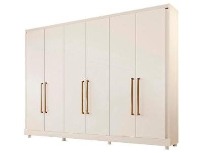 Guarda-roupa Casal 6 Portas 6 Gavetas