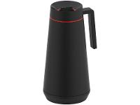 Bule Térmico de Aço Inox Preto com Tampa 750ml Tramontina Exata - 1