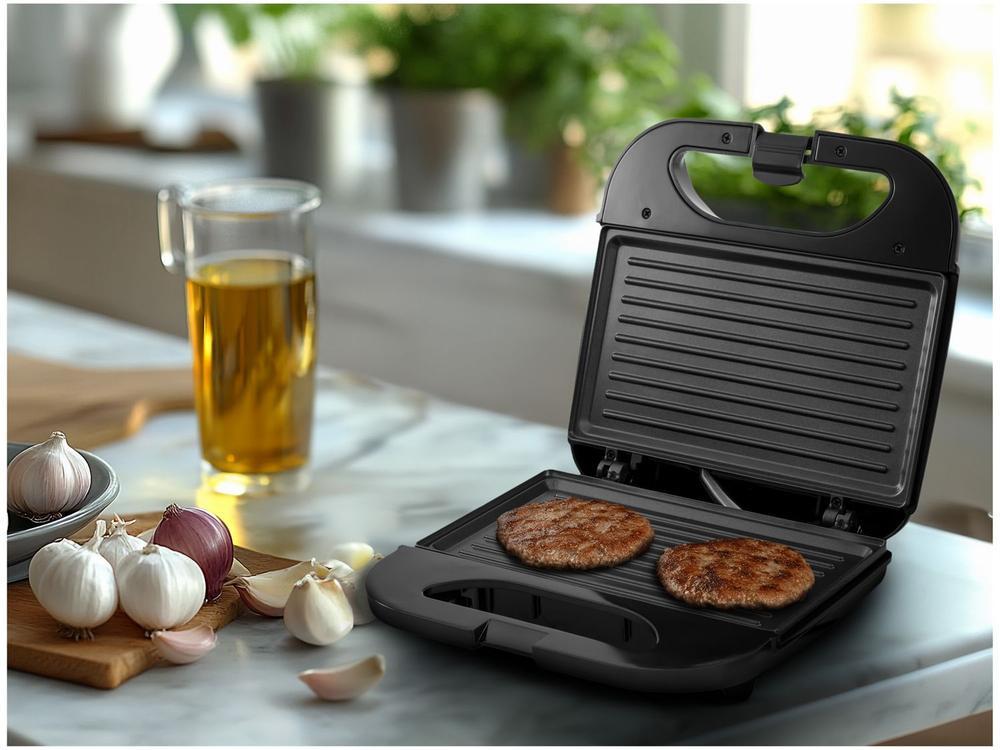 Sanduicheira Amvox AMS 500 Black 750W - 2