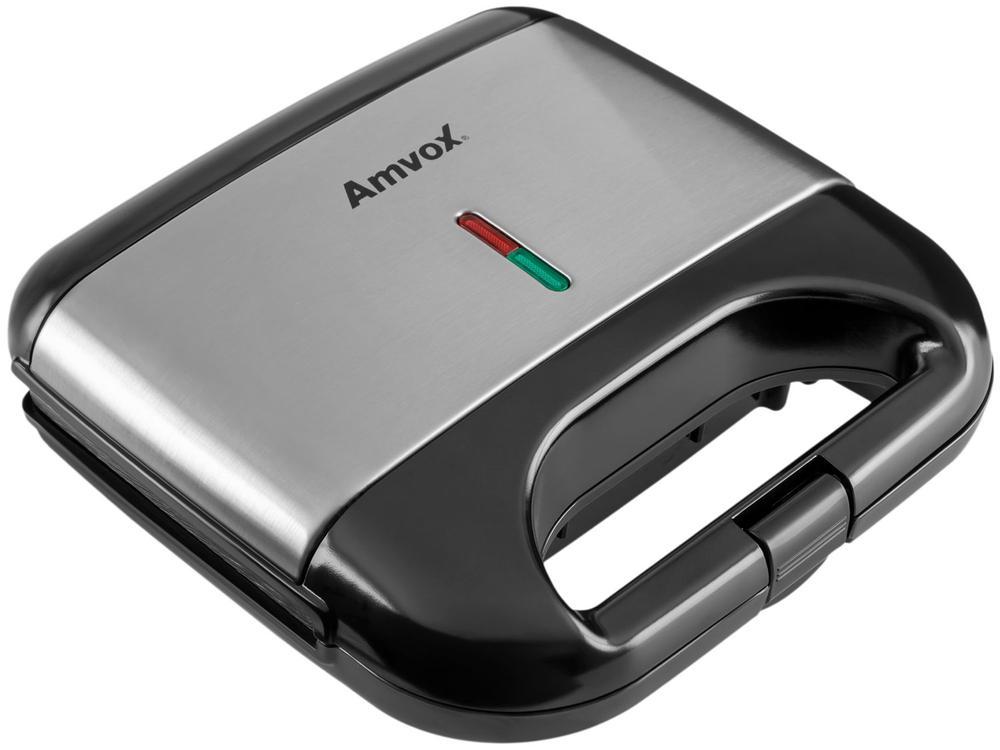 Sanduicheira Amvox AMS 500 Black 750W - 7
