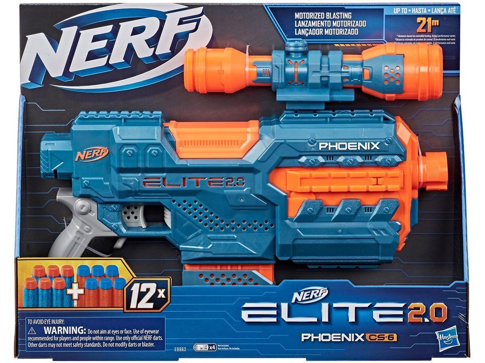 Nerf Elite 2.0 Phoenix CS-6 Hasbro 13 Peças - 4