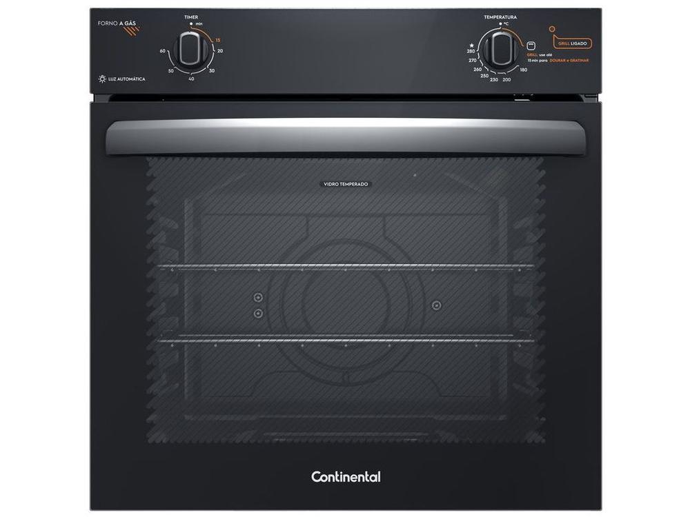 Forno a Gás de Embutir Continental 80L - 1