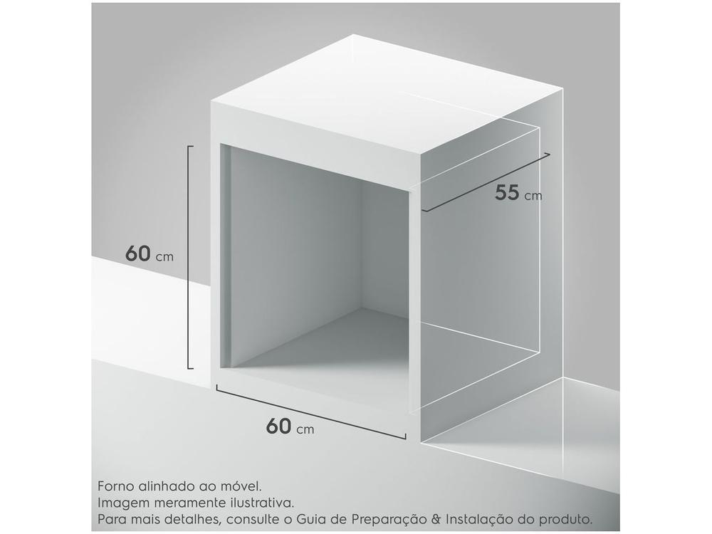 Forno a Gás de Embutir Continental 80L - 7