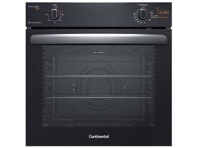 Forno a Gás de Embutir Continental 80L Preto OC8GM
