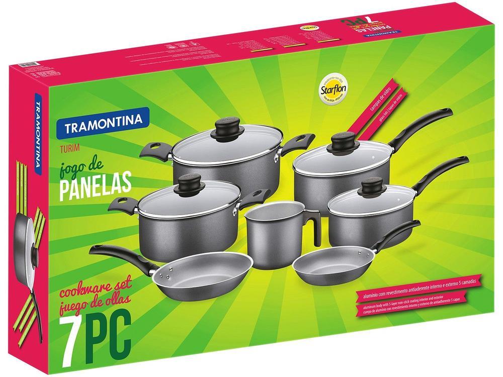 Jogo de Panelas Tramontina Antiaderente - 4