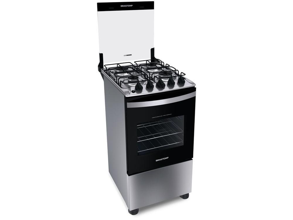Fogão 4 Bocas Brastemp Inox BFO4NBR - 2