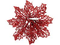 Kit 2 Enfeites para Árvore de Natal Flor