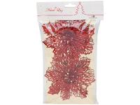 Kit 2 Enfeites para Árvore de Natal Flor - 6