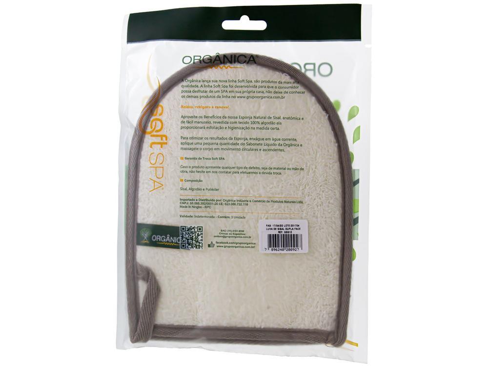Luva de Banho Orgânica SoftSpa Dupla Face - 4