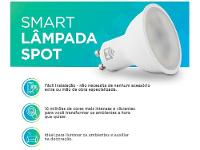 Lâmpada Inteligente Positivo Wi-Fi RGB GU10 4,5W - 9
