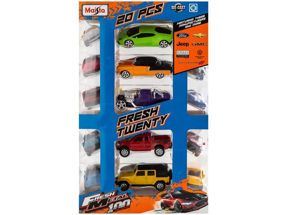 Kit Carrinhos 100 Collection Fresh Metal Twenty - 1