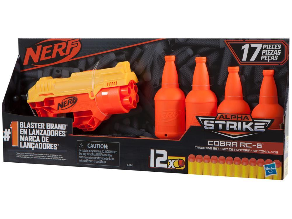 Nerf Alpha Strike Cobra com Target Hasbro - 9