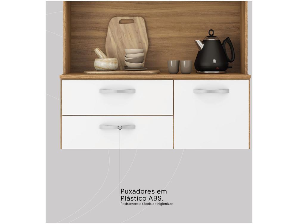 Armário de Cozinha Compacta Demobile Malta 4 Portas - 11
