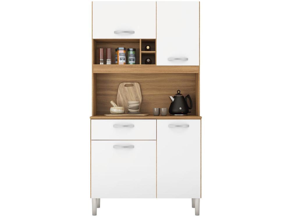 Armário de Cozinha Compacta Demobile Malta 4 Portas - 13