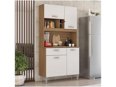 Armário de Cozinha Compacta Demobile Malta 4 Portas
