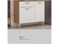 Armário de Cozinha Compacta Demobile Malta 4 Portas - 10