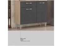 Armário de Cozinha Compacta Demobile Malta 4 Portas - 7