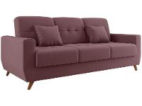 Sofá-cama Casal 3 Lugares com Baú Reclinável Veludo Matrix Pâmela - 5