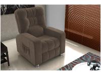 Poltrona do Papai Reclinável Moderna 3 Posições Matrix Azera - 3