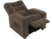 Poltrona do Papai Reclinável Moderna 3 Posições Matrix Azera - 5