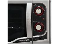 Forno Elétrico de Bancada Fischer com Dourador com Timer 44L Prata Gourmet Grill