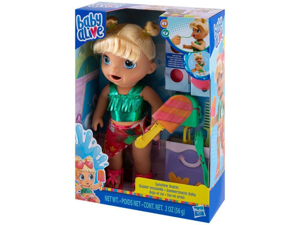 Boneca Baby Alive Dia na Praia Loira - 10