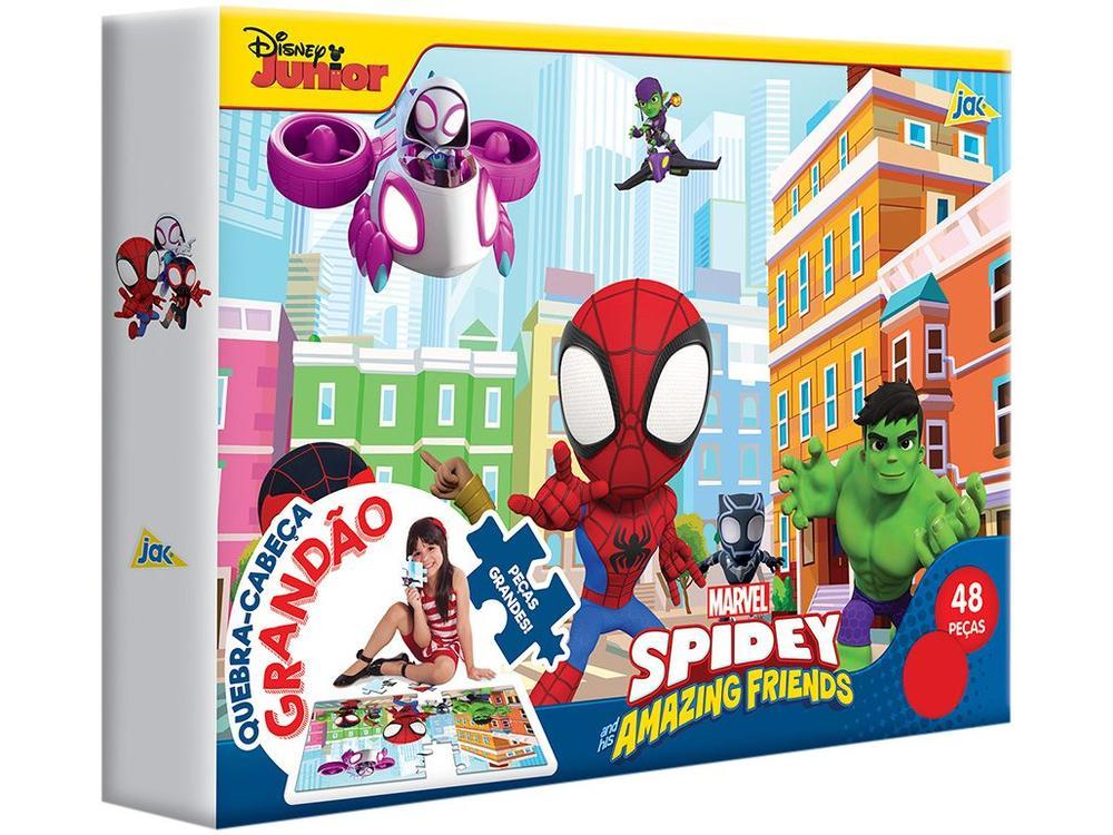 Quebra-cabeça 48 Peças Spidey Jak Toyster - 1