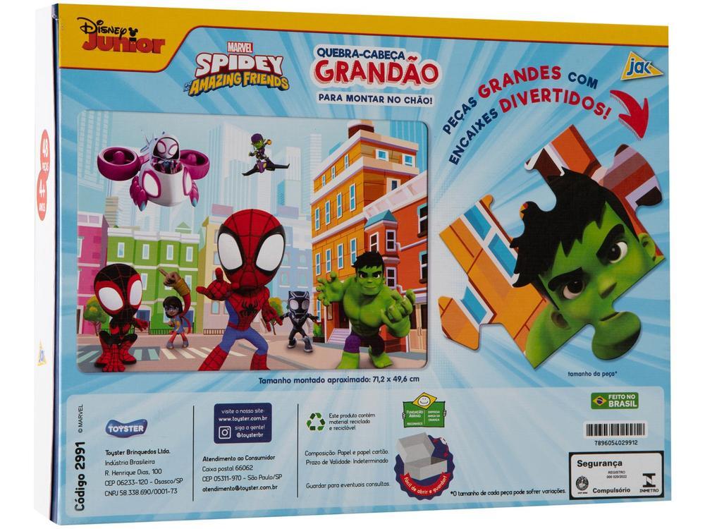 Quebra-cabeça 48 Peças Spidey Jak Toyster - 7