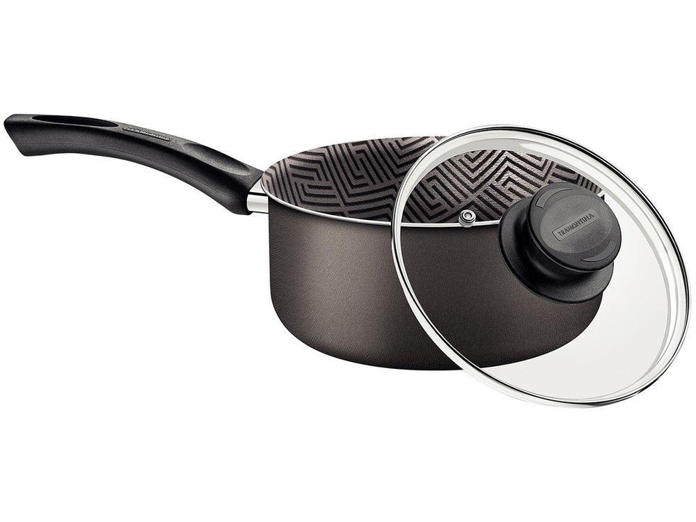 Panela Tramontina Paris Antiaderente de Alumínio Chumbo 16cm - 3