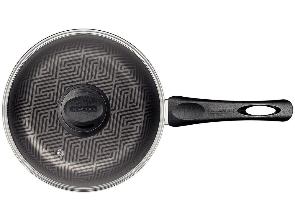 Panela Tramontina Paris Antiaderente de Alumínio Chumbo 16cm - 4