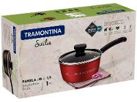 Panela Tramontina Antiaderente de Alumínio Vermelha 18cm 1,9L Sicília - 3