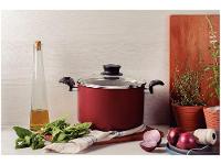 Caldeirão de Alumínio Tramontina Antiaderente Vermelho com Tampa 4,2L 20cm Paris - 2