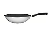 Panela Wok Antiaderente Fundo triplo Tramontina Solar Silicone Inox 28cm - 1