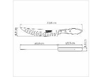 Faca para Carnes Tramontina Inox 8” Polywood - 3