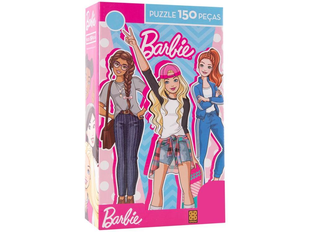 Quebra-cabeça 150 Peças Puzzle Infantil Barbie - 1