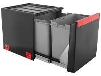 Lixeira de Embutir para Armário Quadrada Franke - 1