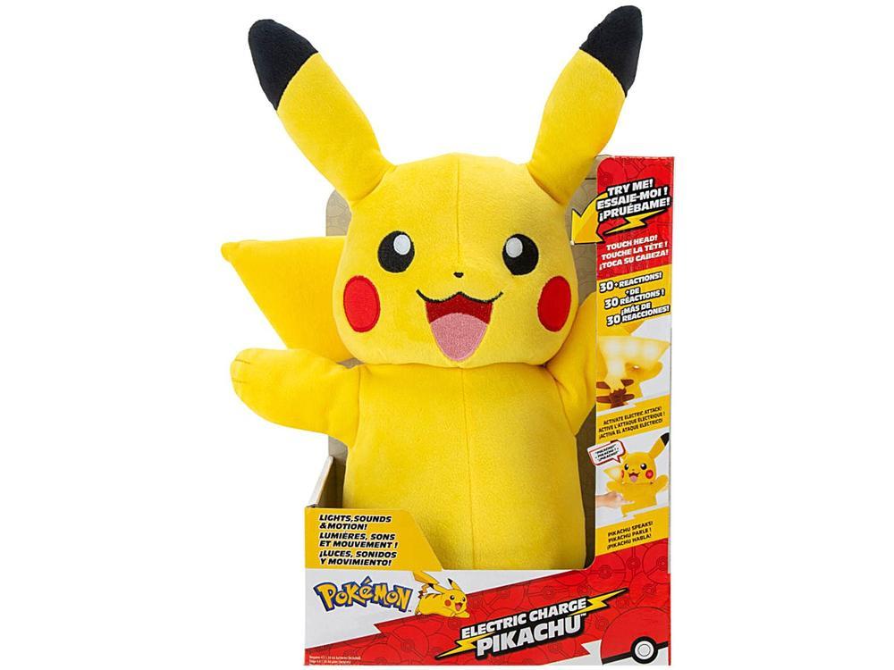 Pokémon Pelúcia Pikachu Sunny Brinquedos - 6