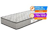 Colchão Solteiro de Espuma D33 14x78x188cm Turquesa - 2