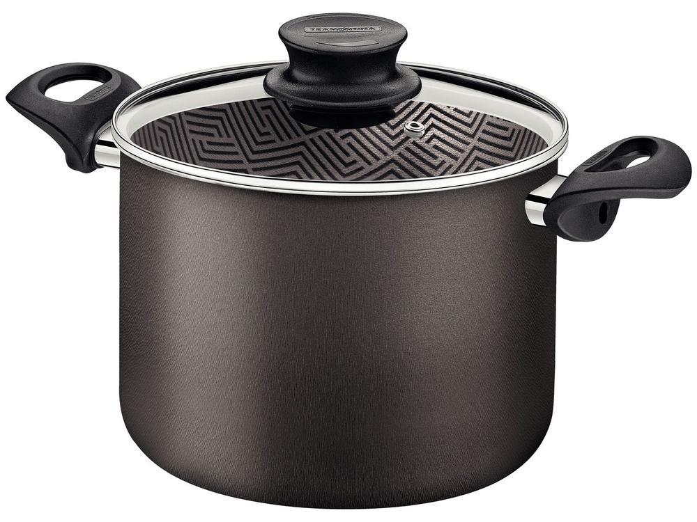 Caldeirão de Alumínio Tramontina Antiaderente Chumbo 3,1L 18cm Paris - 1