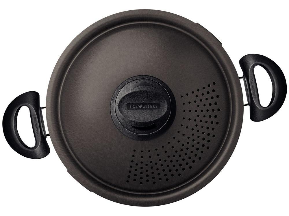 Espagueteira Tramontina de Alumínio Antiaderente com Tampa 7,3L 24cm Paris - 6