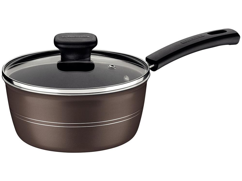 Panela Tramontina Sicília Antiaderente de Alumínio Avelã 16cm - 1